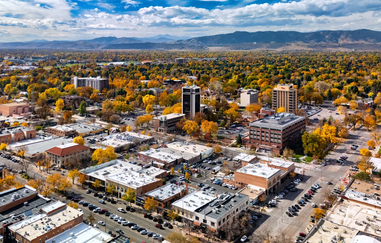 Old Town Fort Collins, Colorado